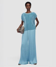 JOSEPH プリーツサテン　ブラウス