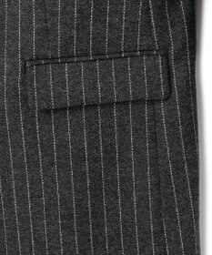 ICB シックツイードストライプ  テーラードジャケット