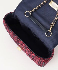 23区 GIOLICAツイード チェーンショルダーバッグ