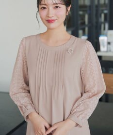 Tiaclasse レーススリーブワンピース