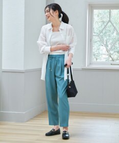 ANY シアーストライプシャツ