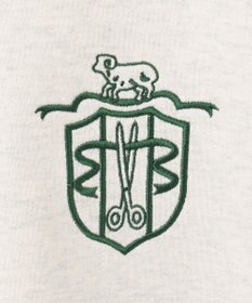 J.PRESS MEN インレージャージ クレスト刺繍パーカー