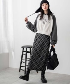 WEGO ラグランショートパーカー