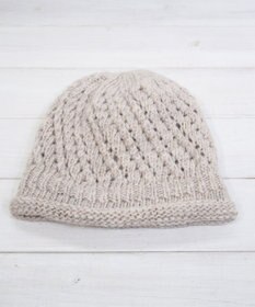 石田製帽 【防寒対策・日本製】ウールロールアップ ニット帽