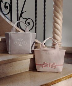 TOCCA BOW BRIDGE CANVAS TOTE トートバッグ【星風まどかさん着用】