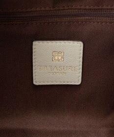 TOPKAPI 【TREASURE TOPKAPI】ソフトレザー センターステッチ 2way トートバッグ