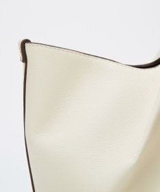 TOPKAPI 【TREASURE TOPKAPI】ソフトレザー センターステッチ 2way トートバッグ