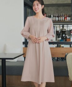 Tiaclasse レーススリーブワンピース