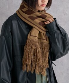 WEGO 【ユニセックス着用ITEM】ロゴマフラー