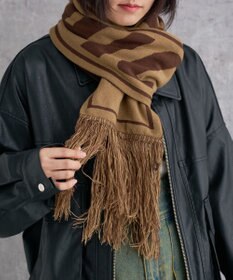 WEGO 【ユニセックス着用ITEM】ロゴマフラー