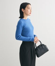 Green Parks プチケーブルクルーネックニットプルオーバー
