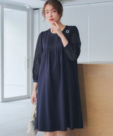 Tiaclasse レーススリーブワンピース