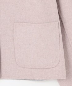 J.PRESS LADIES L 【リバーシブル】ウールナイロン リバー ショート コート