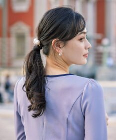 Tiaclasse  3粒パールヘアゴム