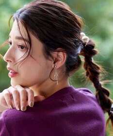 Tiaclasse  3粒パールヘアゴム