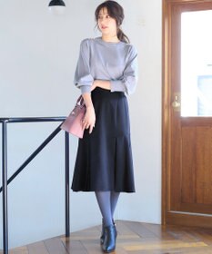 ANY SIS 【洗える】タックマーメイド スカート