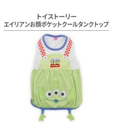 PET PARADISE ディズニー トイ・ストーリー エイリアン お顔 ポケットクール タンクトップ 小型犬
