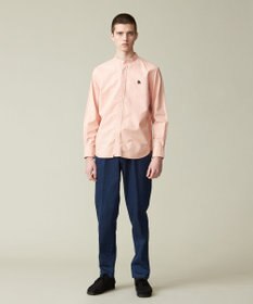 J.PRESS MEN 【大人気バックブル】バンドカラー オックスフォードシャツ