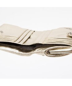 UNBILLION ペルケ perche / マルチスタッズがま口二つ折りウォレット