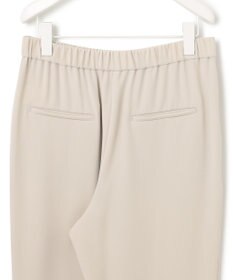 ICB L 【WEB限定カラーあり・洗える】 ライトダブルクロス ストレートパンツ