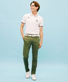 23区GOLF 【MEN】ハニカム鹿子 半そでポロシャツ