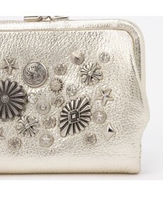 UNBILLION ペルケ perche / マルチスタッズがま口二つ折りウォレット