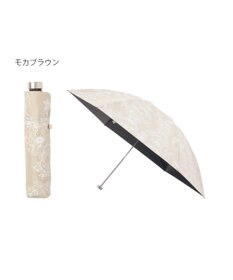 MOONBAT 【 遮光率100％/遮熱/UV/軽量】MACKINTOSH PHILOSOPHY(マッキントッシュフィロソフィー)晴雨兼用日傘 ドローイングフラワー Barbrella バーブレラ 折りたたみ傘 フワクール生地使用