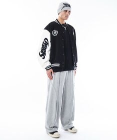 WEGO 【ユニセックス着用ITEM】メルトンワッペンスタジャン