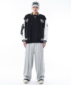 WEGO 【ユニセックス着用ITEM】メルトンワッペンスタジャン