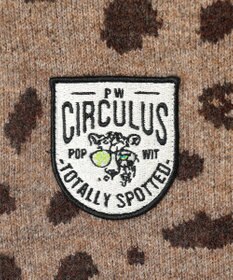 PW CIRCULUS 【MEN】SNOW LEOPARD柄フーディー