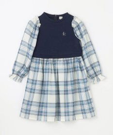 組曲 KIDS 【150-160㎝】ダブルフェイスドッキング ワンピース
