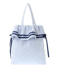 Maison de FLEUR ラインリボンジャカードトートバッグ