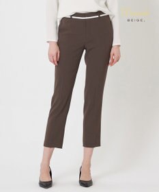 BEIGE， 【L-size】CINDY/クロップドパンツ