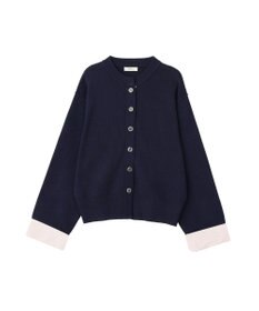 earth music&ecology フェイクレイヤードカーディガン