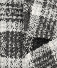 自由区 S BALLIループミルドチェック コート