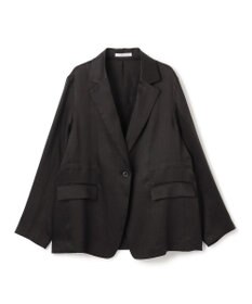 BEIGE， 【洗える】BERGAMOT / ウォッシャブルリネンバックドロストジャケット