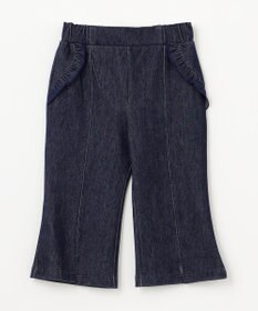 組曲 KIDS 【80-100㎝】フレアーデニムニット パンツ
