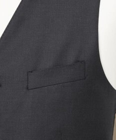 GOTAIRIKU シワになりにくい【御幸毛織/みゆきけおり】Superior160s  3ピーススーツ（グレー）