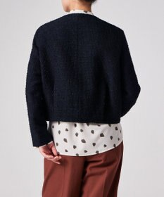 Paul Smith ツイード ノーカラー ジャケット