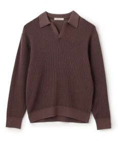 UNFILO MENS メッシュ ニットポロ [24年春夏商品]
