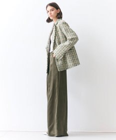 BEIGE， BERYL / ファンシーツイードダブルジャケット