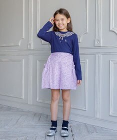 組曲 KIDS 【150-160㎝】トロンプルイユロン Tシャツ