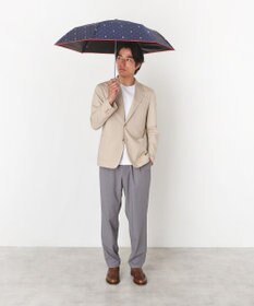 MOONBAT POLO RALPH LAUREN（ポロ ラルフローレン）晴雨兼用日傘 ドット 遮光率100% 遮熱 遮熱 UV