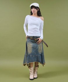 WEGO サイドギャザースタッズTOP