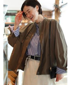 CRAFT STANDARD BOUTIQUE 綿ナイロングログランブルゾン