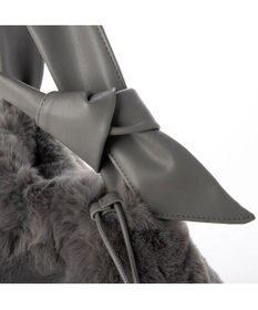 UNBILLION cachecache リボンハンドルエコファードロストバッグ