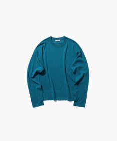 ATON RECYCLED FRESCA COTTON | クルーネック セーター