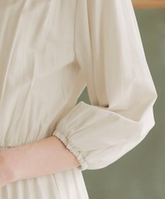 Tiaclasse 【2WAY・洗える】パフスリーブティアードマキシワンピース