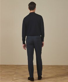 GOTAIRIKU 仕事で着られる 秋冬の綿パン【吸湿発熱/ストレッチ】ソフトサーモ ストレッチコットンパンツ