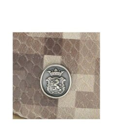 A.D.M.J. 【牛革】スネーク型押し/ミニトート(ショルダーストラップ付)